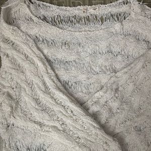 Moth (Anthropologie) Open Knit Tunic Sweater Sz. L